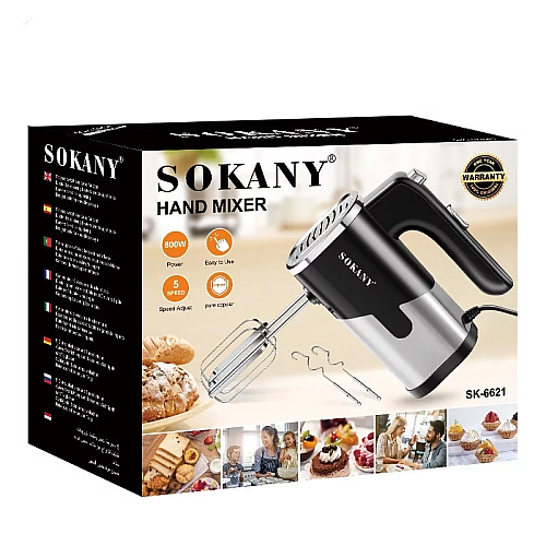 Миксер Sokany SK-6621 800 Вт (2178686257)