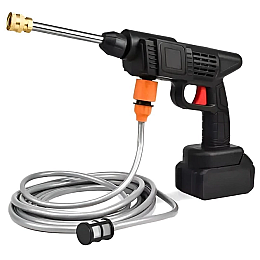 Автомийка високого тиску з кейсом Cleaning Gun 68V 2 акумулятора (2193487655)