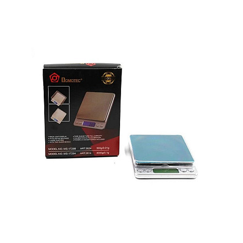 Портативні електронні ваги Domotec MS-1729B 500 г 0.01 г