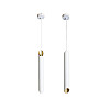 Светильник підвісний MSK Electric Slice NL 4022 WH+GD
