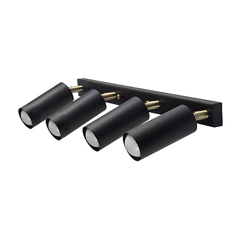 Светильник потолочный MSK Electric Tube спот с поворотным механизмом NL 1105-4 BK