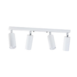 Светильник стельовий MSK Electric Tube спот з поворотним механізмом NL 1105-4 WH