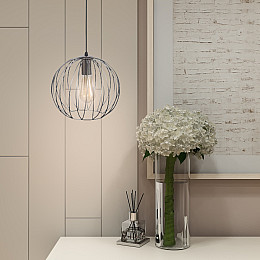 Светильник підвісний в стилі лофт MSK Electric Globe NL 2722 CR хром