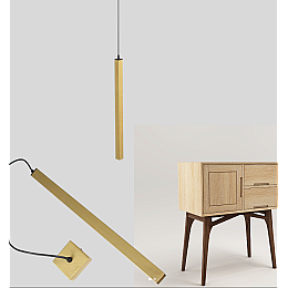 Светильник підвісний MSK Electric Quadro MR 3050 GD