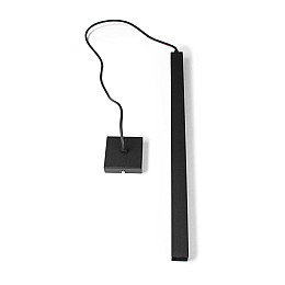 Светильник підвісний MSK Electric Quadro NL 3050 BK