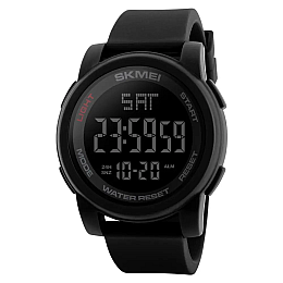Часы наручные Skmei 1257 Black 1257BK (15926-hbr)