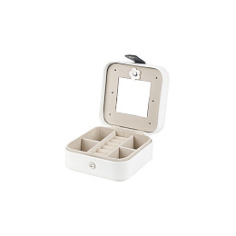 Органайзер для зберігання прикрас Craft 11*11*5,8см JW/8025.MIR.WH