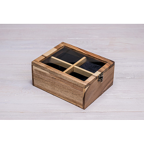 Бокс для наручних годинників ecoWalnut 8.2х18х14.1 см