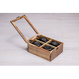Бокс для наручних годинників ecoWalnut 8.2х18х14.1 см