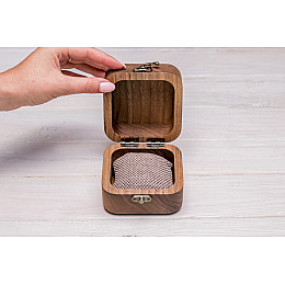 Бокс для наручних годинників ecoWalnut 7х9.5х9.5 см