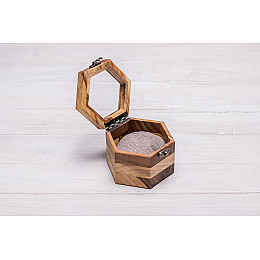 Коробочка для зберігання наручних годинників ecoWalnut 7.8х10.9х9.4 см