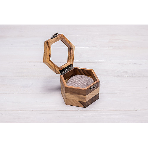 Коробочка для хранения наручных часов ecoWalnut 7.8х10.9х9.4 см