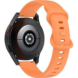 Ремешок силиконовый для часов BeWatch S 20 мм Оранжевый (101N3S03)