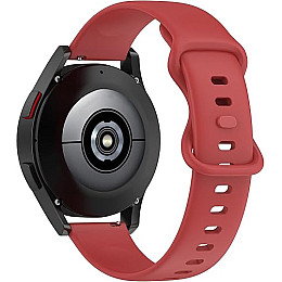 Ремешок силиконовый для часов BeWatch S 20 мм Красный (101N3S04)