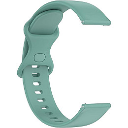 Ремешок силиконовый для часов BeWatch 20 мм S Зеленый (101N3S07)