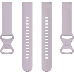 Ремешок силиконовый для часов BeWatch S 20 мм Лавандовый (101N3S08)