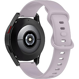 Ремешок силиконовый для часов BeWatch S 20 мм Лавандовый (101N3S08)