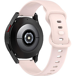 Ремешок силиконовый для часов BeWatch S 20 мм Светло-розовый (101N3S09)