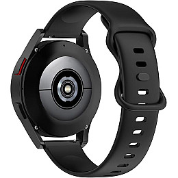 Ремешок силиконовый для часов BeWatch 22 мм Черный (102N3L01)