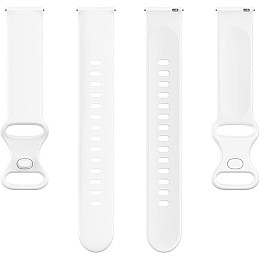 Ремешок силиконовый для часов BeWatch 22 мм Белый (102N3L02)