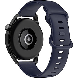 Ремешок силиконовый для часов BeWatch L 20 мм Темно-синий (101N3L06)