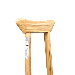 Костиль з підпіркою під пахвою дерев'яний Рипор 1 шт CO000461