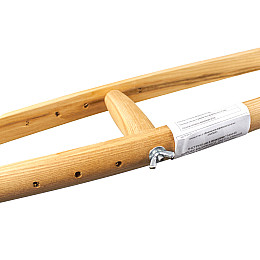 Костиль з підпіркою під пахвою дерев'яний Рипор 1 шт CO000461