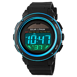 Часы наручные Skmei 1096 1096BU Black (17094-hbr)