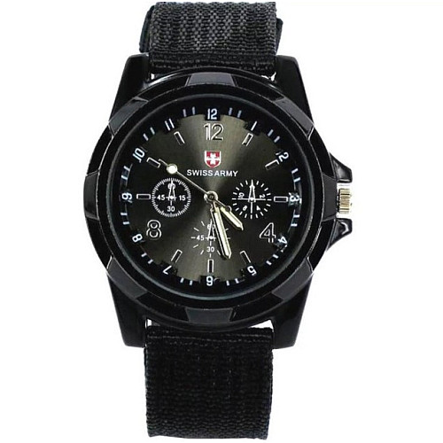 Годинники для чоловіків SWISS Army Watch Black (2104618398)