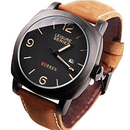 Чоловічі наручні годинники Curren Leisure Series Brown (2104618464)