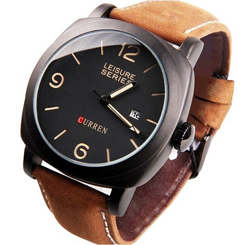 Мужские наручные часы Curren Leisure Series Brown (2104618464)