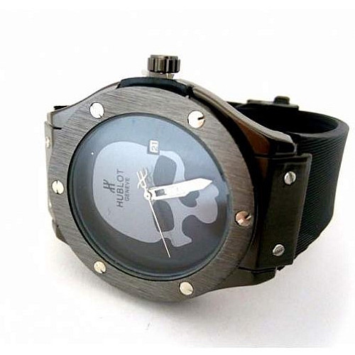 Чоловічі наручні годинники Hublot Чорний (2104618466)