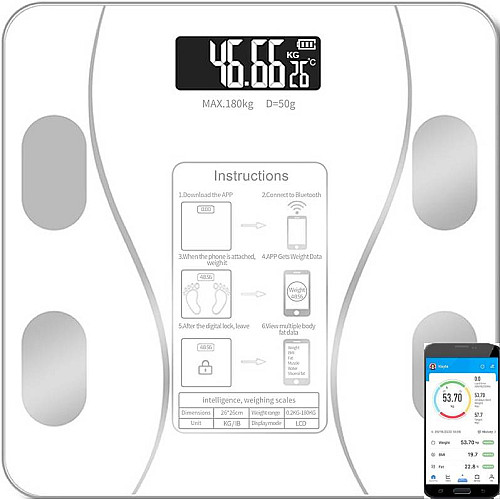 Смарт-ваги Scale one White (scl-001wh)