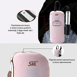 Фрезер для манікюру SML M-11 Black