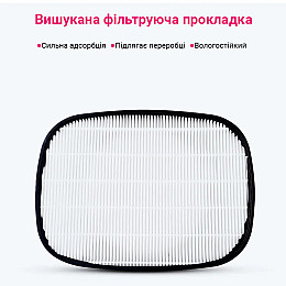 Витяжка для манікюру SML C-2 65 Вт Чорно-біла