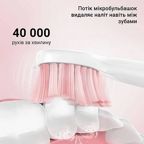 Насадки для електричної зубної щітки Fairywill E11 4 шт Білий