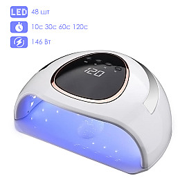 Лампа для манікюру SML K2 146 Вт 48led Білий