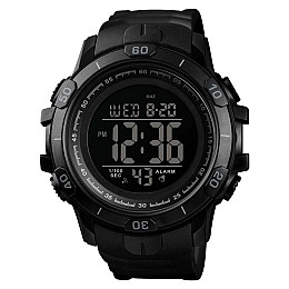 Чоловічі наручні годинники Skmei 1475 Black 1475BK (17133-hbr)