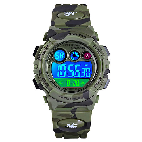 Часи наручні дитячі Skmei 1547 Camouflage Green 1547CMGN (17145-hbr)
