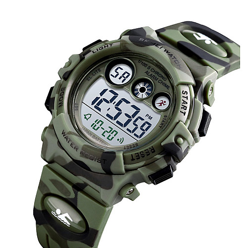 Часи наручні дитячі Skmei 1547 Camouflage Green 1547CMGN (17145-hbr)