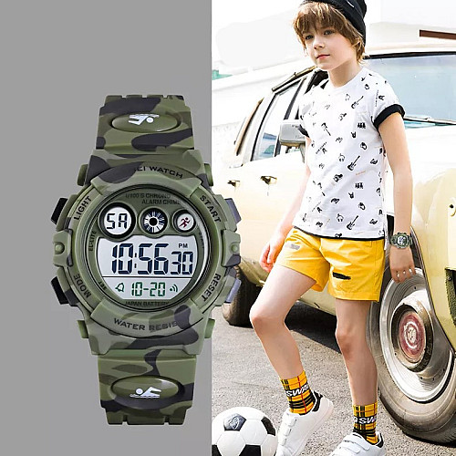 Часи наручні дитячі Skmei 1547 Camouflage Green 1547CMGN (17145-hbr)