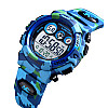 Часи наручні дитячі Skmei 1547 Camouflage Light Blue 1547CMLTBU (17147-hbr)