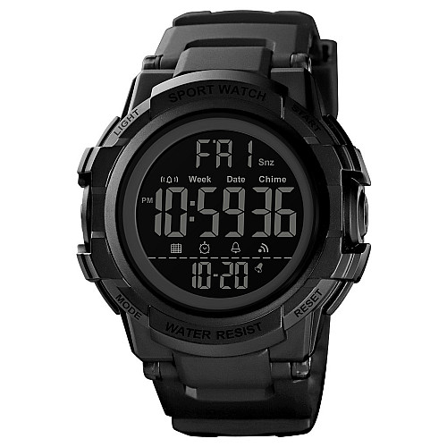Часи наручні Skmei 1568BK 1568 Black (17155-hbr)