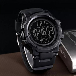 Часи наручні Skmei 1568BK 1568 Black (17155-hbr)
