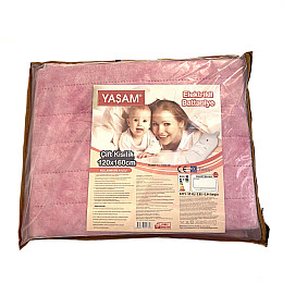 Электрическая двуспальная простынь YASAM 120х160 см Розовый (YM2301-01)