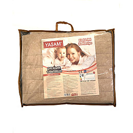 Электрическая двуспальная простынь YASAM 120х160 см Коричневый (YM2301-02)