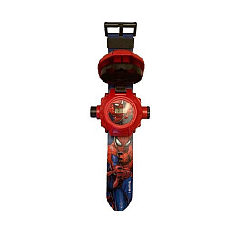 Детские наручные часы с проекцией Takara Tomy Человек паук Сине-красный (484492629)