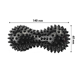 М'яч для масажу Dobetters PVC P3 Black 13225-84377