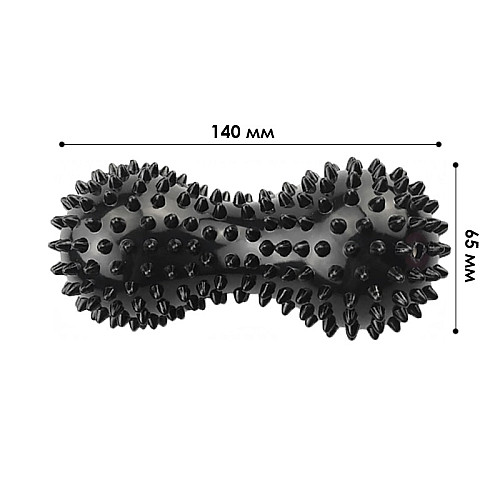 Мяч для массажа Dobetters PVC P3 Black 13225-84377