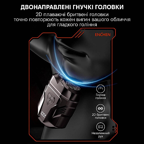 Электробритва Xiaomi Enchen Mini-X Black